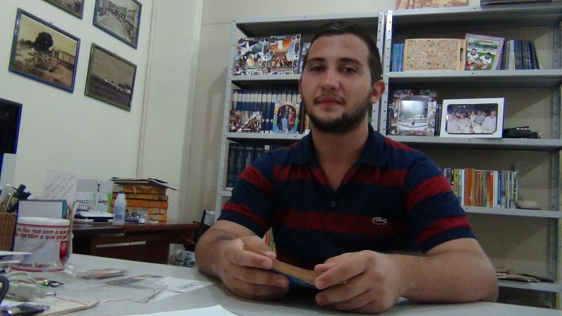 Gabriel Augusto Wanghon da Silva - Acadêmico de História da UFOPA